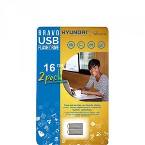 Hyundai 3FH139 16gb Bravo Usb 2.0 Flash Drive - 16 Gb - Usb 2.0