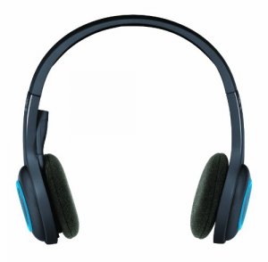 Logitech 981-000341 H600 Headset - Stereo - Blue, Black - Wireless - 3