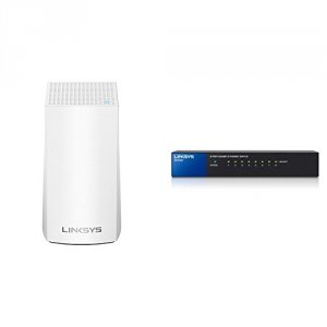 Linksys 5BU522 Velop Whw01 Wi-fi 5 Ieee 802.11ac Ethernet Wireless Rou