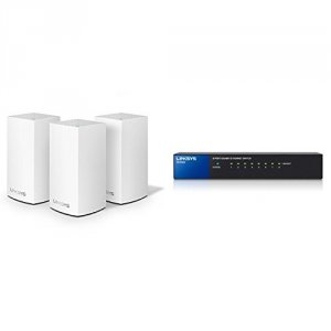 Linksys WHW0103 Velop Intelligent Mesh Wifi System- 3-pack White (ac13