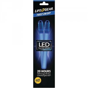 Life+gear PELG1160222 Lg11-60222-sa3 Reusable Led Glow Stick, 2 Pk