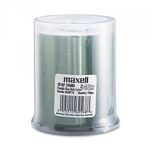 Maxell 4U1628 Cd Recordable Media - Cd-r - 48x - 700 Mb - 100 Pack Spi