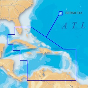 Navionics CW37675 Platinum+ Caribbean - Microsdâ„¢-sdâ„¢