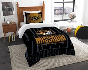 Northwest NWMNA-1113216 Missouri Tigers Twin Comforter Set