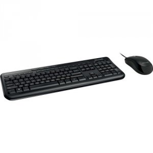 Microsoft V29331 Wired Desktop 600 Keyboard And Mouse - Keyboard - Cab