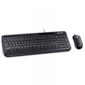 Microsoft V29331 Wired Desktop 600 Keyboard And Mouse - Keyboard - Cab