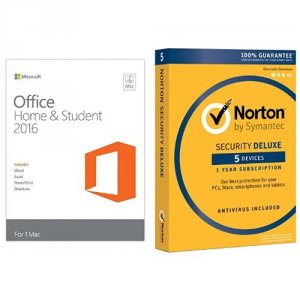 Microsoft 3F5611 Office 2016 Home  Student - 1 Mac - Non-commercial, M