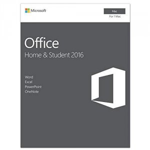 Microsoft 3F5611 Office 2016 Home  Student - 1 Mac - Non-commercial, M