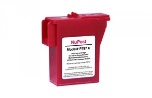 Nupost NUPOST Non-oem New Build Red Postage Meter Ink Cartridge (alter