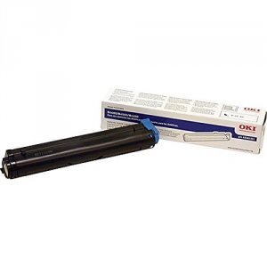 Original Okidata 43837128 Oki Black Toner Cartridge (18500 Yield)