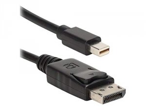 Qvs 1Y6734 1-meter Mini Displayport To Displayport Ultrahd 4k Black Ca