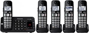 Panasonic 2QA120 Kx-tge445b Dect 6.0 Plus 1.90 Ghz Cordless Phone - Bl