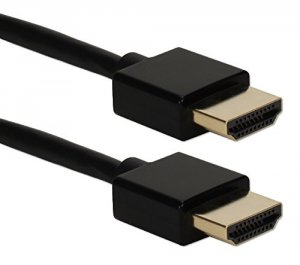 Qvs 1Y6719 6ft High Speed Hdmi Ultrahd 4k With Ethernet Thin Flexible 