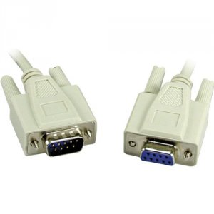 Qvs KV6454 Extension Serial Cable - Serial For Modem, Mouse, Printer, 