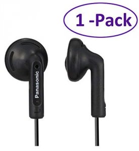 Panasonic RP-HV096-K Rp-hv096 Earphone - Stereo - Black - Mini-phone -