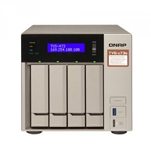 Qnap TVS473E4GUS 4 Bay Nas Ddr4 4gb Iscsi