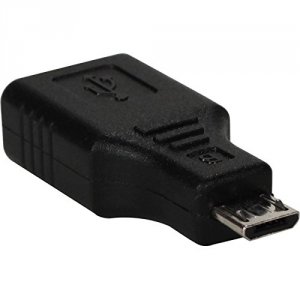 Qvs 1Y6705 Micro-usb Male To Usb-a Female Otg Adaptor For Smartphone O