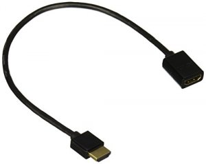 Qvs 1Y6722 1ft High Speed Hdmi Ultrahd 4k With Ethernet Thin Flexible 