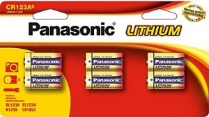 Panasonic RC3838 Cr123pa-6b General Purpose Battery - Cr123a - Lithium