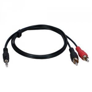 Qvs TW8099 3ft 3.5mm Mini-stereo Male