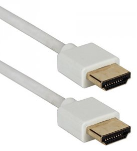 Qvs 3K6412 3ft High Speed Hdmi Ultrahd 4k With Ethernet Thin Flexible 