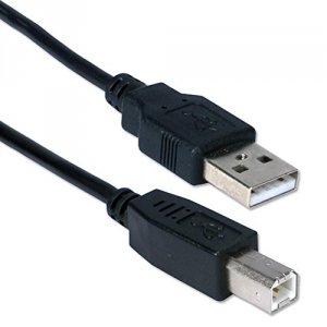 Qvs VV2928 3-pack 15ft Usb 2.0 High-speed Type A Male To B Male Black 