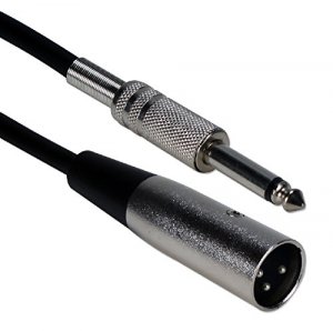 Qvs 1Y6756 15ft Xlr Male To 1-4 Male Audio Cable - 35mm-xlr For Microp