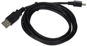 Qvs NZ3377 6ft, Black, Connectors: Type A Male To Mini B 4pin Male) - 