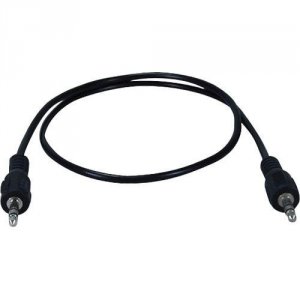 Qvs CC400M-01 3.5mm Male To Male Speaker Cable - Mini-phone For Speake