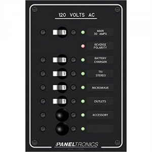 Paneltronics 9982305B Standard Ac 6 Position Breaker Panel  Main