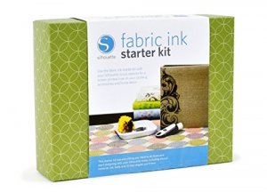 Silhouette DHKITINK3T Fabric Ink Starter Kit