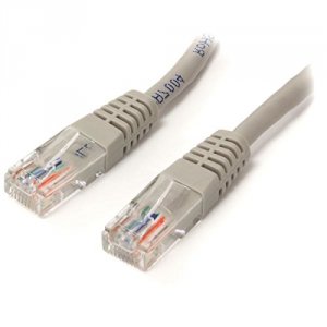 Startech '321253 3 Ft Gray Molded Cat5e Utp Patch Cable - Category 5e 