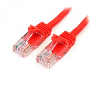 Startech 45PATCH6RD 6 Ft Red Cat5e Snagless Utp Patch Cable - Category