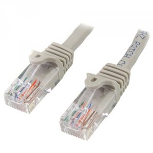 Startech 212825 50 Ft Gray Snagless Cat5e Utp Patch Cable - Make Fast 