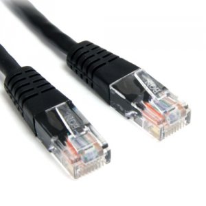 Startech CK4461 10ft Black Molded Cat5e Utp Patch Cable - Category 5e 