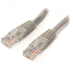 Startech M45PATCH25GR 25 Ft Gray Molded Cat5e Utp Patch Cable - Catego