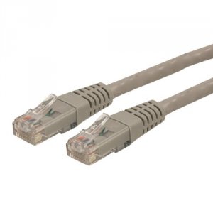 Startech C6PATCH35GR 35ft Cat6 Ethernet Cable - Gray Molded Gigabit - 