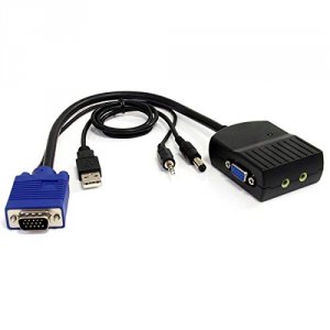 Startech CQ7358 .com 2 Port Vga Video Splitter With Audio - Usb Powere