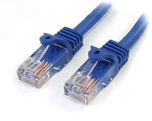 Startech RJ45PATCH6 6 Ft Blue Snagless Cat5e Utp Patch Cable - Categor