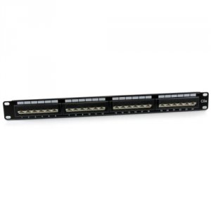 Startech NE7875 .com 1u 24 Port Rackmount Cat5e 110 Patch Panel - 45 D