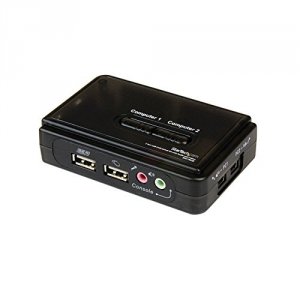 Startech SV211KUSB 2 Port Usb Kvm Kit With Cables And Audio Switching 