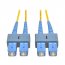 Tripp F34992 1m Duplex Singlemode 8.3-125 Fiber Optic Patch Cable Sc-s