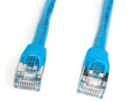 Startech ZQ0946 7 Ft Blue Shielded Snagless Cat5e Patch Cable - Make F