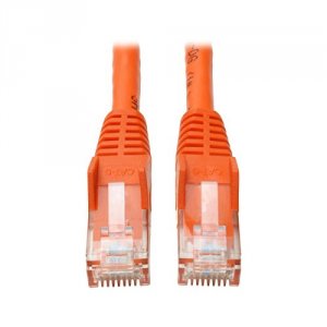 Tripp  5ft Cat6 Gigabit Snagless Molded Patch Cable Rj45 M-m Orange 5'