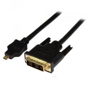 Startech TU7508 3ft (1m) Micro Hdmi To Dvi Cable, Micro Hdmi To Dvi Ad