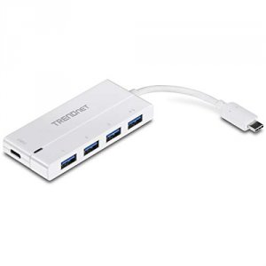 Trendnet 8E0705 Usb-c To 4-port Usb 3.0 Hub With Power Delivery - Usb 