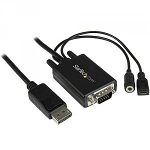 Startech 1C5331 .com 10 Ft 3m Displayport To Vga Adapter Cable With Au