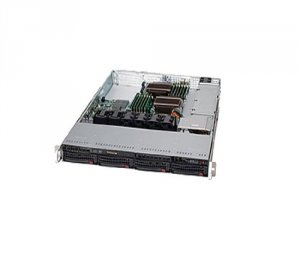 Supermicro CSE-815TQ-600WB Case Cse-815tq-600wb 1u 600w 4x3.5inch Bay 