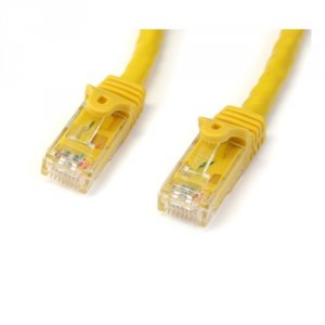 Startech DM7806 75ft Cat6 Ethernet Cable - Yellow Snagless Gigabit - 1