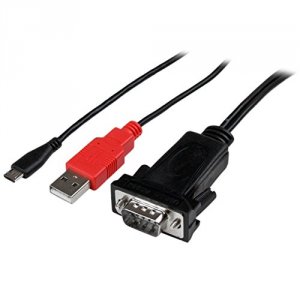 Startech VW2761 .com Micro Usb To Rs232 Db9 Serial Adapter Cable For A